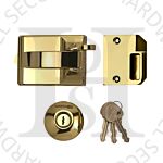 Ingersoll SC71B Auto Rim Deadbolt Nightlatch Polished Brass