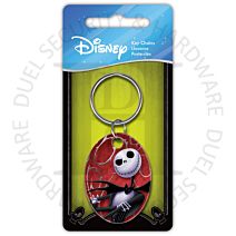 Disney A Nightmare Before Christmas Jack & Sally Licensed Keyring-Keychain