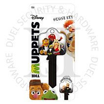 Disney The Muppets Together KEY00145 6-Pin UL2 Universal Section Cylinder Key Blank