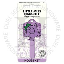 Little Miss KEY00089 Little Miss Naughty 6-Pin UL2 Universal Section Cylinder Key Blank