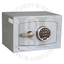 Securikey Mini Vault FR Gold Size 0 7 Litre Capacity Fire Resistant Freestanding Safe Electronic Keypad - £4000 Cash Rating