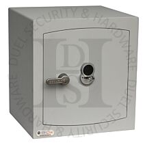 Securikey Mini Vault FR Gold Size 3 38 Litre Capacity Fire Resistant Freestanding Safe Keylocking - £4000 Cash Rating