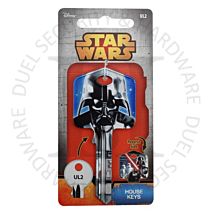 Star Wars DARTH VADER Painted Licensed Universal 6-Pin Cylinder Key Blank