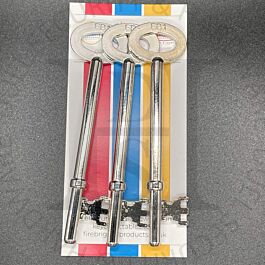 Duel Security FB1 Fire Brigade Genuine Mortice or Rim Key 102mm Long ...