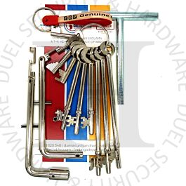 Fire Brigade Products SET12FOB Set of 9 Genuine Fire Brigade Keys DK1 ...