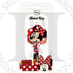 Disney Minnie Mouse Universal UL2 6-Pin Cylinder Key Blank