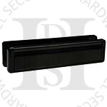 Fab n Fix FFLP1240BL Nu-Mail UPVC Telescopic Letterplate 40-80mm Black