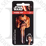 Star Wars Chewbacca - Han Solo Licensed Universal 6-Pin Cylinder Key Blank