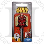 Star Wars DARTH MAUL Painted Licensed Universal 6-Pin Cylinder Key Blank