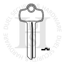 Arrow Compatible Errebi AW6 Cylinder Key Blanks Silca AW22 JMA ARR-7D Pack of 10