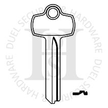 Best Compatible Orion A1114R Cylinder Key Blanks Silca BES17 JMA BES-13D Errebi BES13 Pack of 10