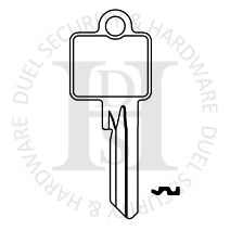 BKS Compatible Orion BKS100 Cylinder Key Blanks Silca BK15 JMA BK-7D HD YA9 ERREBI KSC5D Pack of 10