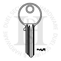 BKS Compatible Orion BKS5 Cylinder Key Blanks Silca BK7R-3 JMA BK-9 ERREBI KS3PZ Pack of 10