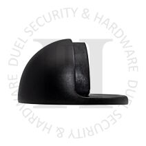 Carlisle Brass AA20MB Oval Half Moon Shaped Floor Mounted Door Stop Matt Black