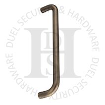 Carlisle Brass CSD1300AB 300mm Centre Bolt Through D Shape Pull Handle Antique Brass