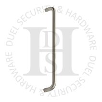 Carlisle Brass CSD1425SSS 425mm Centre Bolt Through D Shape Pull Handle Satin Stainless Steel