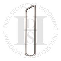 Carlisle Brass CSD1600SSS 600mm Centre Bolt Through Back to Back D Shape Pull Handle Satin Stainless Steel