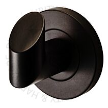Carlisle Brass LX03MB Single Concealed Fix Robe Hook Bright Mat Black