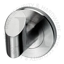Carlisle Brass LX03SS Single Concealed Fix Robe Hook Bright Satin Stainless