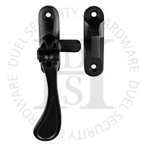 Carlisle Brass M73MB Reversible Face Fix Hook Plate Casement Fastener Matt Black