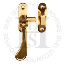 Carlisle Brass M73SB Reversible Face Fix Hook Plate Casement Fastener Satin Brass