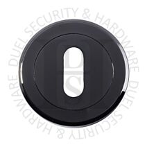 Carlisle Brass SZM003BN Round UK Keyway Concealed Fix Escutcheon Black Nickel