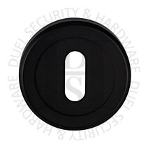 Carlisle Brass SZM003MB Round UK Keyway Concealed Fix Escutcheon Matt BlacK