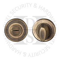 Carlisle Brass SZM004AB Round 50mm Diameter Thumbturn & Release Antique Bronze