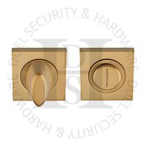 Carlisle Brass SZM004SQSB Square 51mm Thumbturn & Release Satin Brass