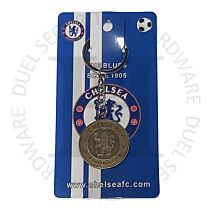 European Football Club ER017 Chelsea Bronze Logo Souvenir Keychain