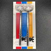 Duel Security FB2 Fire Brigade Genuine Mortice or Rim Keys 102mm Long Pack of 2