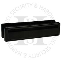 Fab n Fix FFLP1240BL Nu-Mail UPVC Telescopic Letterplate 40-80mm Black