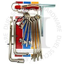 Fire Brigade Products SET12FOB Set of 9 Genuine Fire Brigade Keys DK1 DK2 TK Keys With Security Fob Pack of 1
