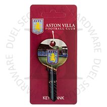 Football S422AV Aston Villa Stadium Badge Emblem Motif Licensed 6-Pin UL2 Universal Cylinder Key Blank