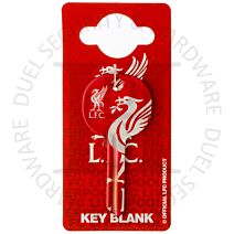 Football S422LIV Liverpool Badge Emblem Motif Licensed 6-Pin UL2 Universal Cylinder Key Blank