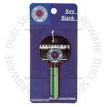 Football S422RAN Rangers Stadium Badge Emblem Motif Licensed 6-Pin UL2 Universal Cylinder Key Blank