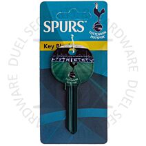 Football S422TOT Tottenham Hotspur Stadium Badge Emblem Motif Licensed 6-Pin UL2 Universal Cylinder Key Blank