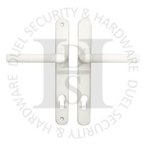 Hoppe HOP21592W Birmingham Range UPVC 92mm PZ Sprung Lever Lever Door Handles White