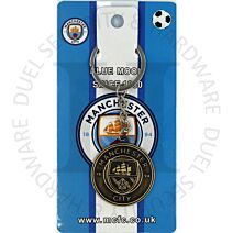 European Football Club ER022 Manchester City Bronze Logo Souvenir Keychain