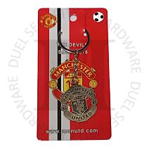 European Football Club ER014 Manchester United Bronze Logo Souvenir Keychain