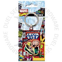Marvel MK38783C Iron Fist Premium Steel Licensed Keychain-Keyring