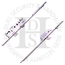 Roto Elite ELITECEN1H1R Latch Deadbolt 1 Hook 1 Roller Double Spindle Multipoint Door Mechanism - Shootbolt Compatible