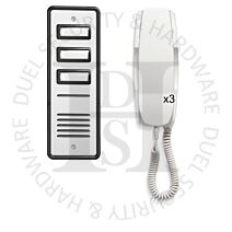 Securefast F6903S Three Way Surface Mounted Audio Entry Kit