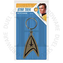 Star Trek RK38994C Insignia Licenced Rubber Keychain-Keyring