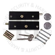 TSS TSSGDB Rim Mounted Garage Bolt Kit Black