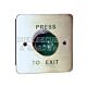 Deedlock AEB6 Flush Stainless Steel Heavy Duty Green Press To Exit Button