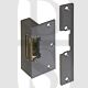 Dorcas DCN203-412+S Rim c/w Mortice Plate Electric Release continuously rated, 12V DC Fail Locked, Grey