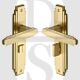 Heritage Brass AST5930 Door Handle for Bathroom Astoria Design Satin Brass