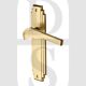 Heritage Brass TIF5210-SB Door Handle Lever Latch Tiffany Design Satin Brass