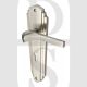 Heritage Brass WAL6500-SN Door Handle Lever Lock Waldorf Design Satin Nickel